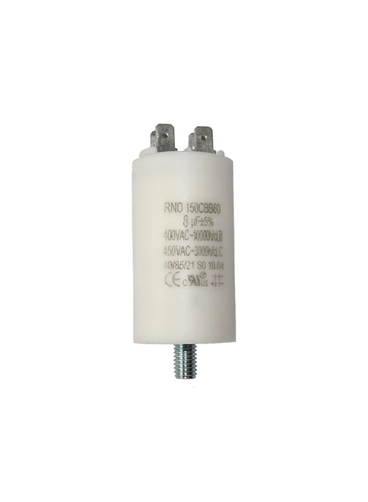 Condensateur 8µF à cosses