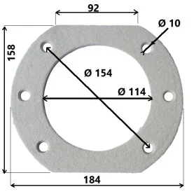 Joint de bride brûleur Riello