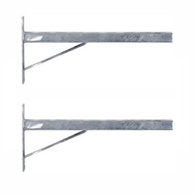 Supports (x2) clim galva 450