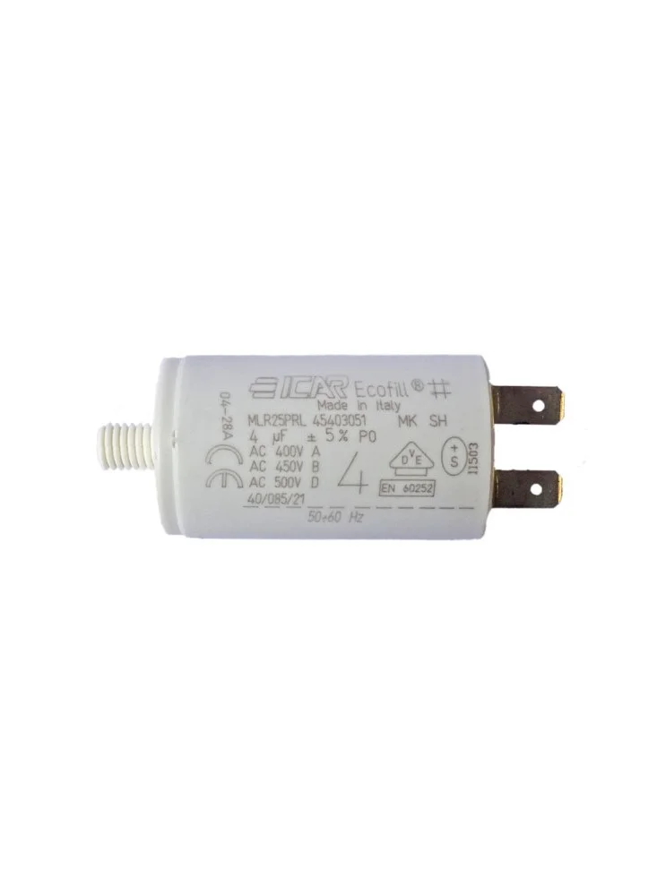 Condensateur 4µF à cosses