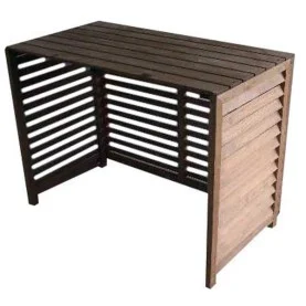 Cache clim bois traité L