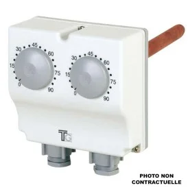Aquastat double 30-120°C et 0-60°C