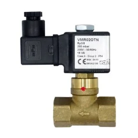 Electrovanne gaz 3/8 NF Laiton