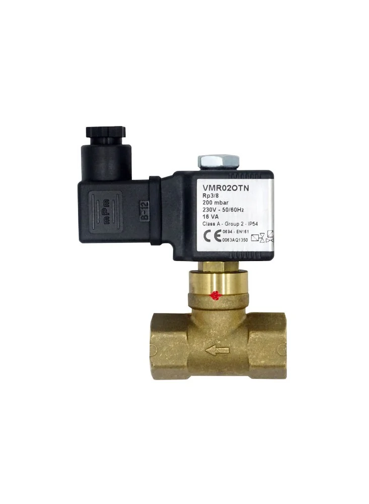 Electrovanne gaz 3/8 NF Laiton