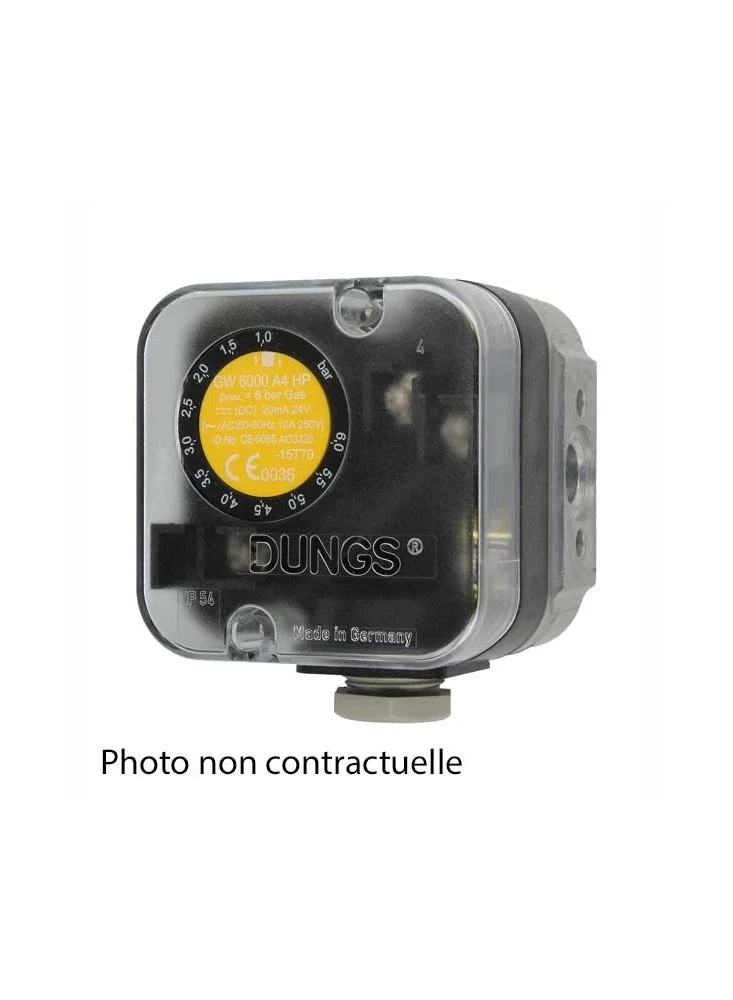 Pressostat GW 6000 A4/2 HP 1-6 bar