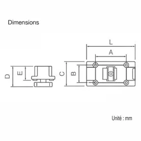 Support attache L78 BHC-2