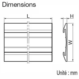 Canal drainage DL-25