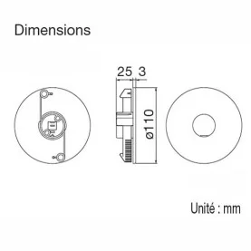 Bouchon fermeture AF-610