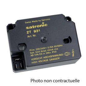 Transfo gaz 1 sortie ZT931 avec broche