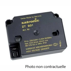 Transfo gaz 1 sortie ZT931 avec broche