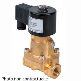 Electrovanne vapeur 3/4" NF Laiton